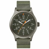 Expedition Scout Green Watch with Date and Indiglo