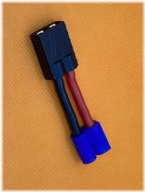 Traxxas Female to Male EC3 Battery Adapter
