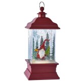 Shimmering Santa Gnome Lantern
