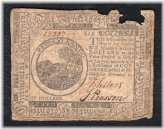 Patriot Six Continental Note