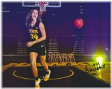 Hawkeyes Basketball Reprint - Gabbie Marshall Signed Photo