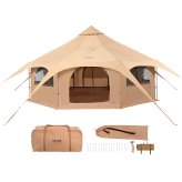 Canvas Bell Tent with Stove Jack