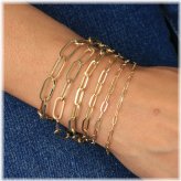 Golden Link Bracelet