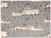 Nostalgic Winter Wonderland Wrapping Paper