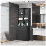 Wall Mount Styling Cabinet with Drawer for Salon Professionals