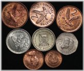 Falkland Islands Coin Assortment - 1980's to 90's - 8 Piece Collection