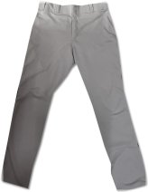 Dodgers' Authentic Grey Baseball Pants - Size L