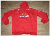 Gridiron Glory Retro Hoodie - Red Royal (Men's Size 2XL)
