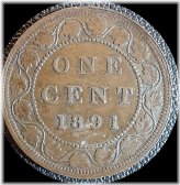 Victorian Era Canadian Copper Coin