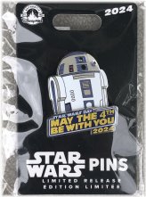 Galactic Droid Celebration Pin