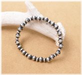 Navajo Pearl Beaded Stretch Bracelet