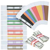 SecureWrap Currency Straps - ABA Standard Colors (Pack of 300)