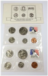 1982 US Mint UNC Souvenir 10 Coin Set