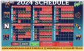 Naturals Schedule Magnet