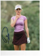 Pink Top Autographed by Paige Spiranac - LPGA Golfer