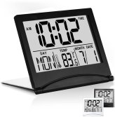 Foldable LCD Travel Clock by Betus