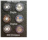 Navy Pride Commemorative Coin - USS Hopper, Ship 3