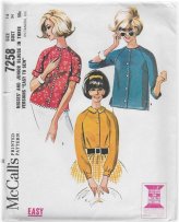 Retro Chic Blouse Sewing Pattern
