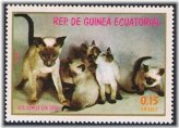 Siamese Cat Stamp Series