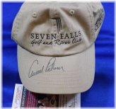 Seven Falls Hat Signed by Arnold Palmer with JSA COA