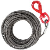 SecureSwivel Winch Cable with Fiber Core