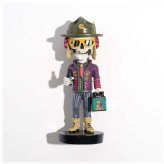 Voodoo Ranger Skull Bobblehead Collectible