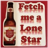 Retro Lonestar Vinyl Decal for Brew Collectors