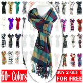 Cashmere Plaid Scarf Collection