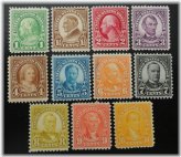 Portrait Stamps Collection 1926-1934