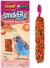 Strawberry Parakeet Snack Sticks