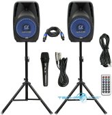 ProSound 2500W Powered DJ Speaker Set