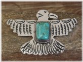 Thunderbird Turquoise Hair Pin