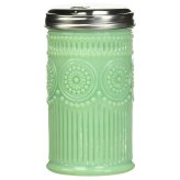 Jadeite Green Glass Sugar Dispenser / Pourer by TableCraft