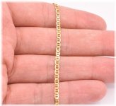 Golden Mariner Anchor Chain Bracelet