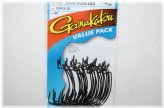 Offset Shank Worm Hook - Extra Wide Gap (25 Pack)