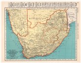 African Cartographic Treasures: 1937 Vintage Map of South Africa