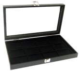 Collector's Glass Top Jewelry Display Box