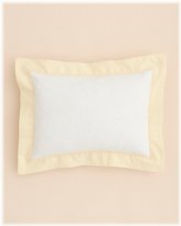 Hudson Park 1010 White/Yellow Pique Boudoir Baby Pillow