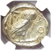 Athena's Wisdom Tetradrachm 440 BC