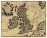 The Isles of Old: A 1700s Map of England and UK