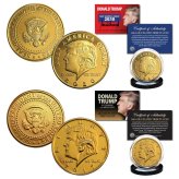 Presidential Commemorative Coin Set - Donald Trump 45th President - Limited Edition