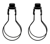 Clip-on Shade Adapter Set, Black (2 Pack)