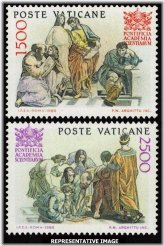 Vatican City Science and Art Stamps