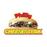 Philly Cheese Steak Style Food Truck Decals