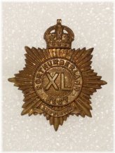 Northumberland Regiment Collar Badge - Canadian Army c.1900