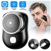 SmoothCut Men's Electric Shaver with Portable Design and Precision Trimming Blade