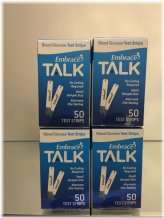 Embrace TALK Blood Glucose Test Strips