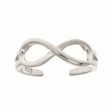 Eternal Shine Sterling Silver Toe Ring