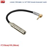 Stereo Extension Adapter Cable