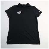 Black Women's Nike Golf Dri-Fit Polo